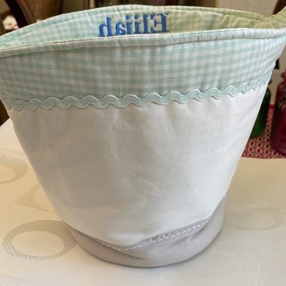 Beatrix Potter Peter rabbit cotton cloth basket personalized Elijah cute - Picture 8 of 8